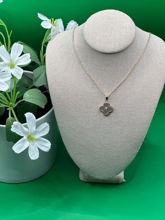 Necklaces White Clover