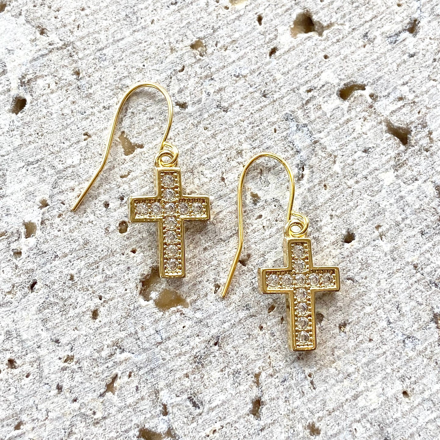 Earrings Cross